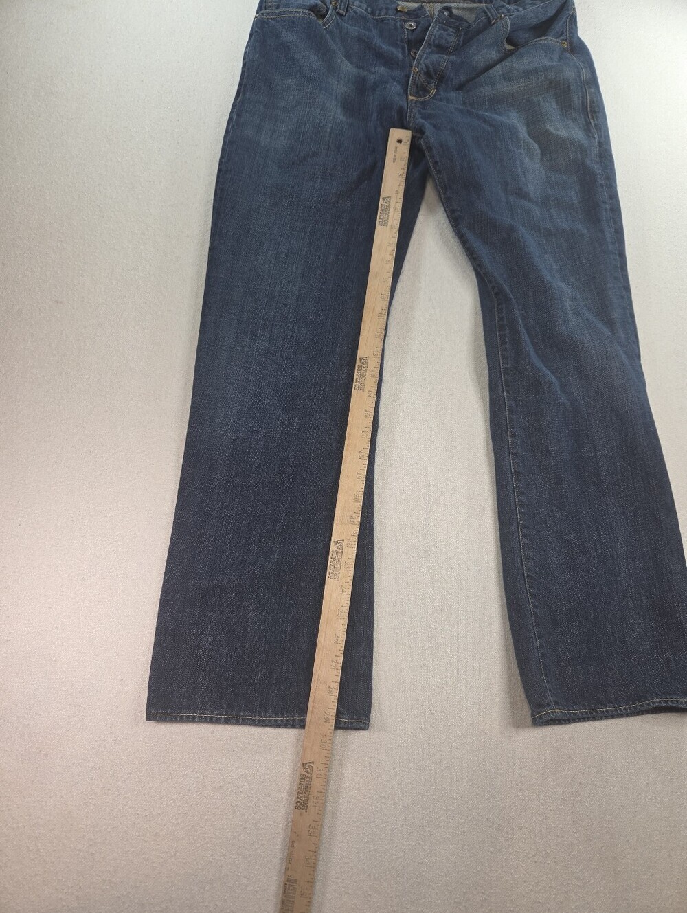 Ralph Lauren Mercer Low Rise Button Fly Jeans 34x32 - Picture 8 of 8